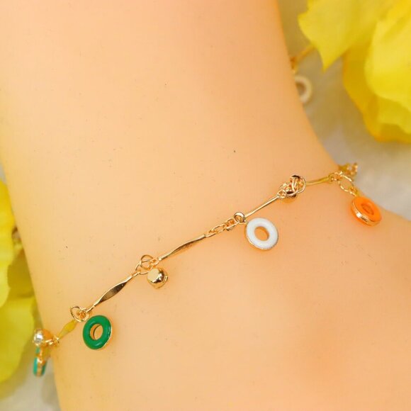 Minimalist Anklet, Sleek & Modern Design, Women’s Fashion, YC110136-A - Picture 1 of 10